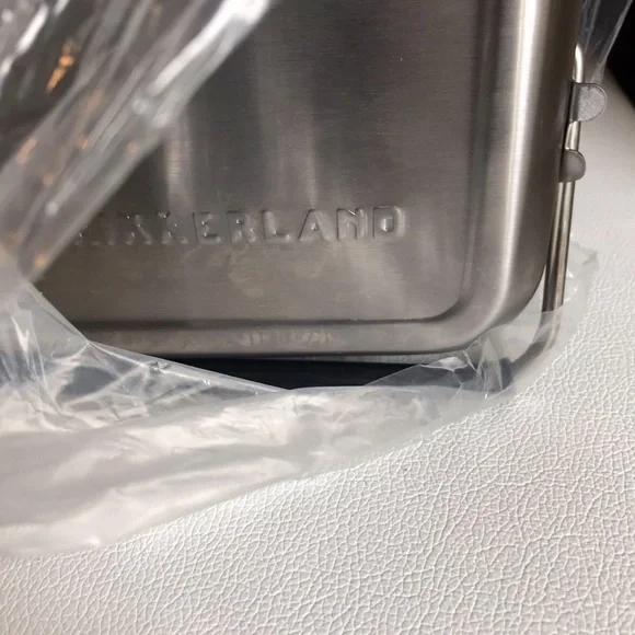 Kikkerland Silver Briefcase Barbecue NEW!!
